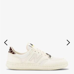 NIB- GANNI x New Balance T500 White Sneakers- M5.5 / W7